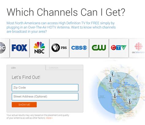 tv channels by zip code.